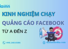 Kinh Nghiệm Chạy Quảng Cáo Facebook Tăng Tỉ Lệ Chuyển Đổi kinh nghiệm chạy quảng cáo Facebook