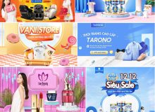 Dịch vụ thiết kế banner Shopee trọn gói, giá rẻ thiết kế banner shopee