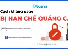 Cách kháng trang Fanpage bị vô hiệu hóa quảng cáo tỉ lệ thành công cao trang fanpage bị vô hiệu hóa