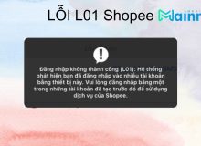 Lỗi L01 Shopee Là Gì? Nguyên Nhân & Giải Pháp Hiệu Quả Nhất Shopee bị lỗi L01