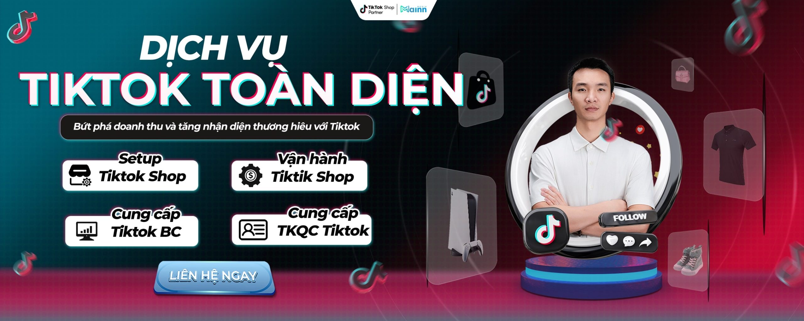 banner desktop dịch vụ Tiktok