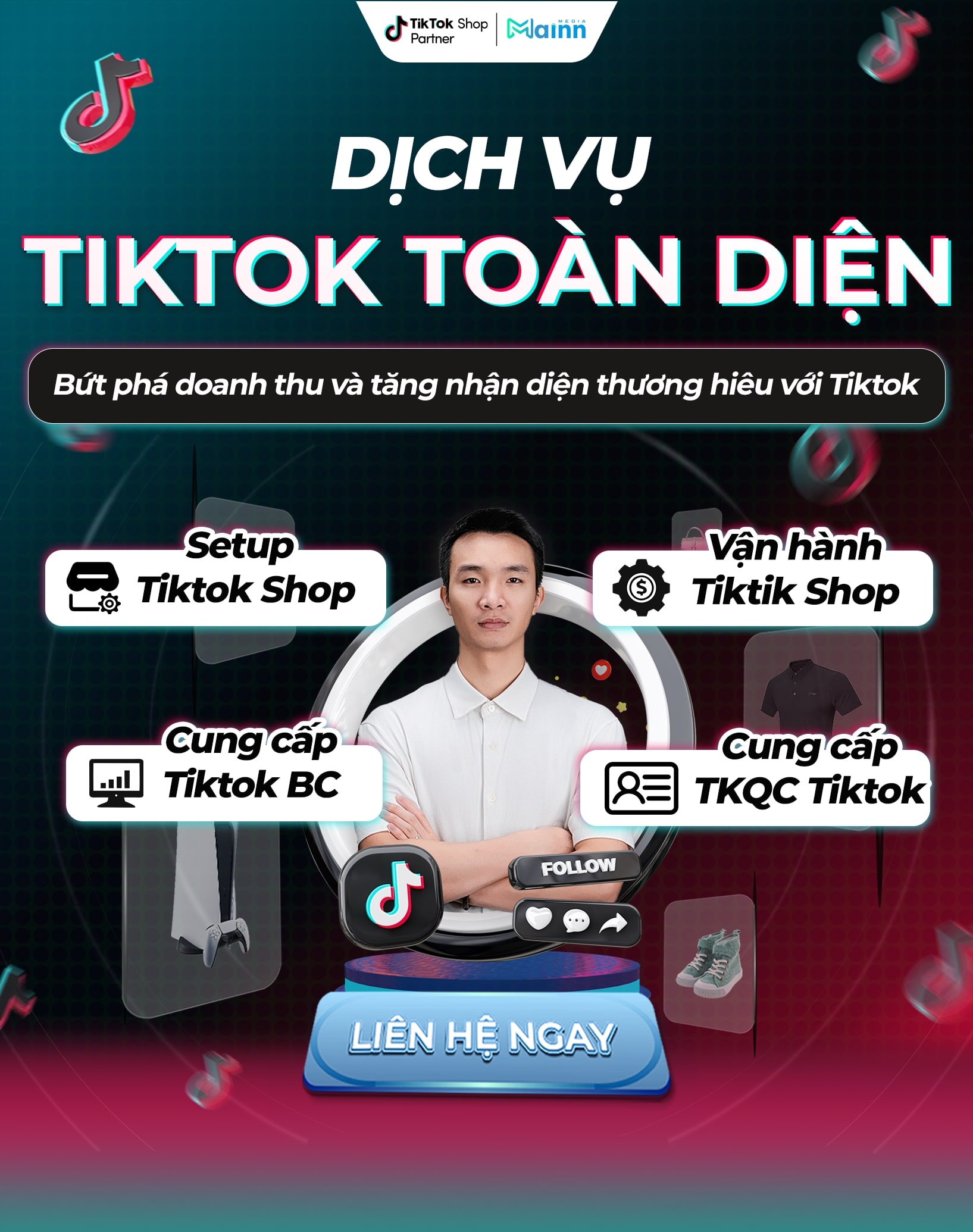 banner mobile dịch vụ Tiktok