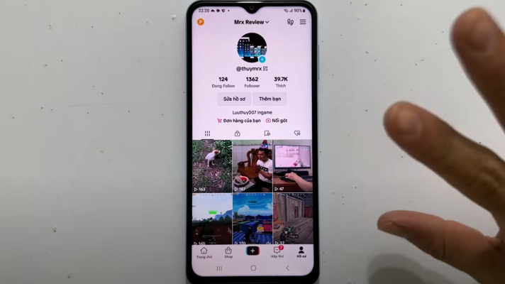 đổi tên TikTok không giới hạn ký tự