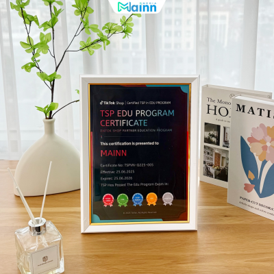 Chứng chỉ TSP EDU PROGRAM CERTIFICATE