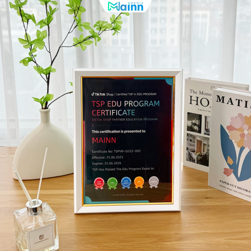 Chứng chỉ TSP EDU PROGRAM CERTIFICATE